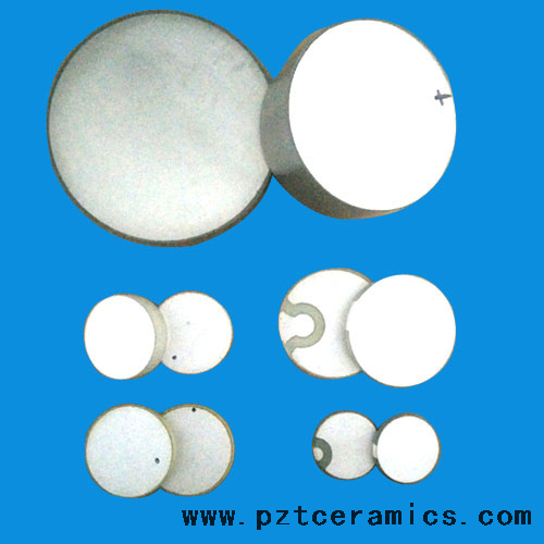 Composants de disque en céramique piézoélectrique